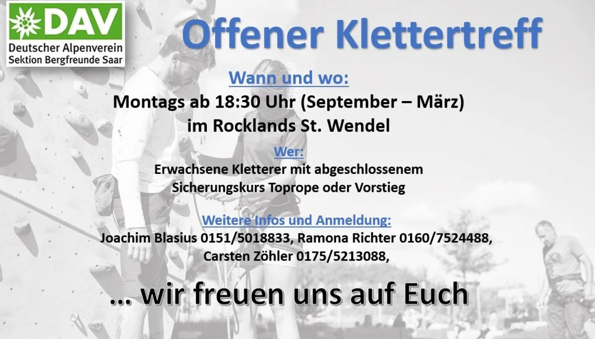 © DAV Sektion Bergfreunde Saar e.V.