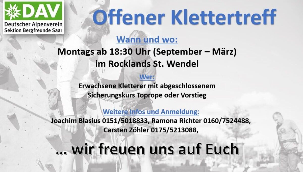 © DAV Sektion Bergfreunde Saar e.V.