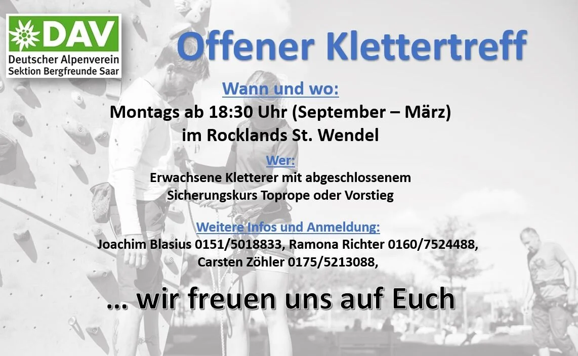 © DAV Sektion Bergfreunde Saar e.V.